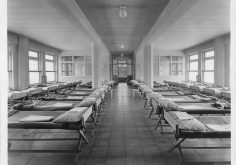 A modern hospital ward